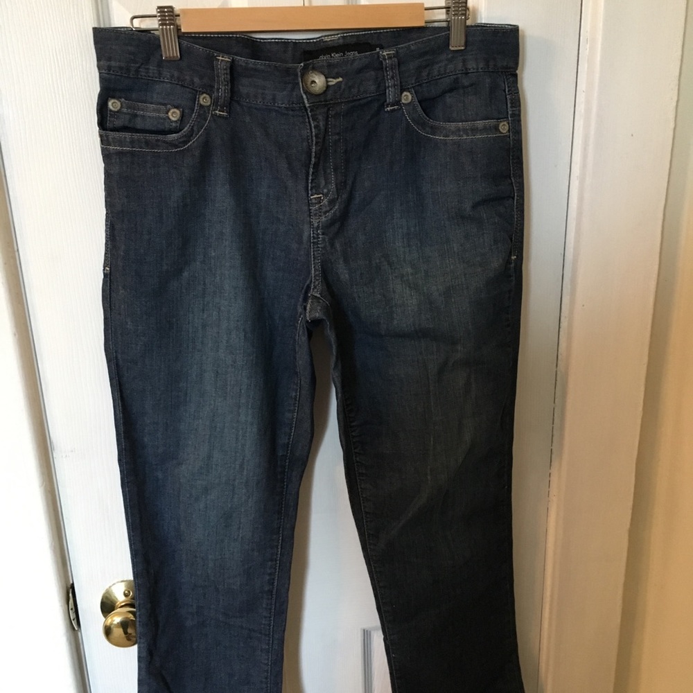 Cropped Calvin Klein jeans
